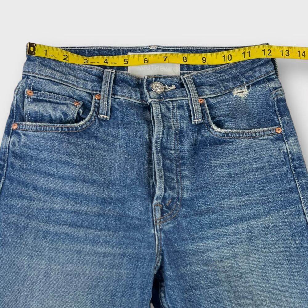 MOTHER The Tomcat Distressed Straight Leg in Playing with Scissors Size 23 - Picture 8 of 8